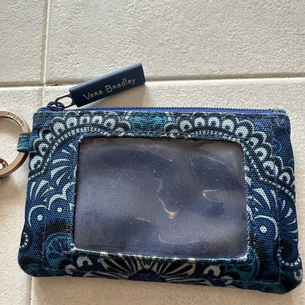 Vera Bradley ID holder & Lanyard